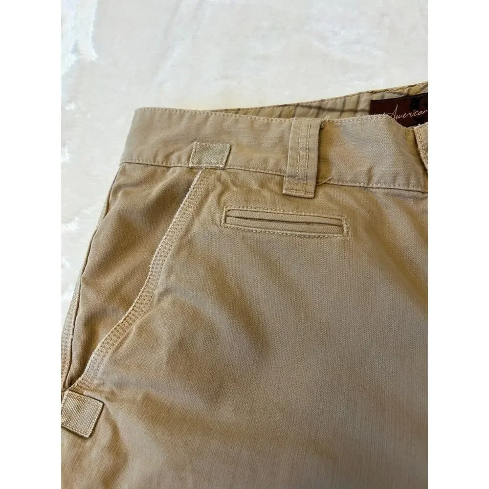 American Rag Cie Cotton Pants Men's Size 31x30 Straight Leg Tan